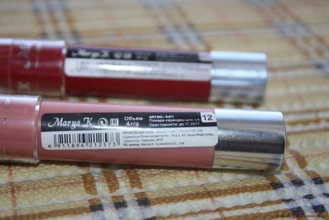 Помада-карандаш для губ Marya K Glossy tint lip sheen - фото
