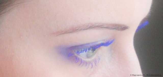 Тушь для ресниц Golden Rose mascara volume голубая - фото