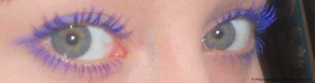 Тушь для ресниц Golden Rose mascara volume голубая - фото