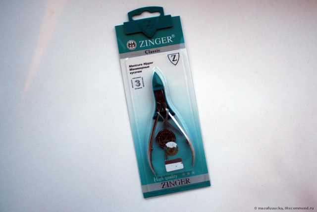 Кусачки Zinger Manicure Nipper - фото