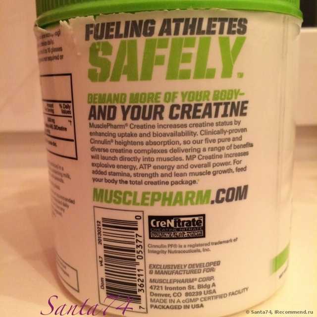 Спортивное питание MlisclePharm Creatine - фото