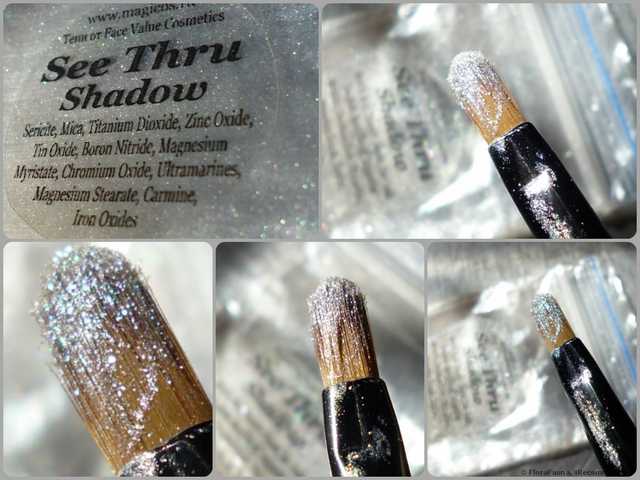 Тени и глоу -  2 в 1 в оттенке "See Thru Shadow" от Face Value Cosmetics! Невероятно искрящиеся, настоящий праздник для глаз))