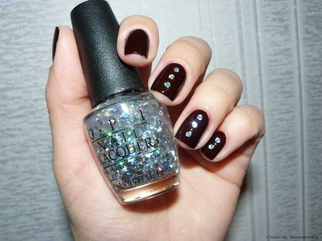 OPI Visions of Love+I snow you love Me