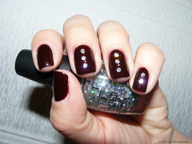 OPI Visions of Love+I snow you love Me