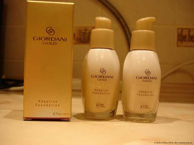 Тональная основа Oriflame «Адаптив» Giordani Gold - фото