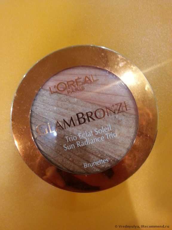 Компактная пудра L'OREAL Glam Bronze for Brunettes - фото