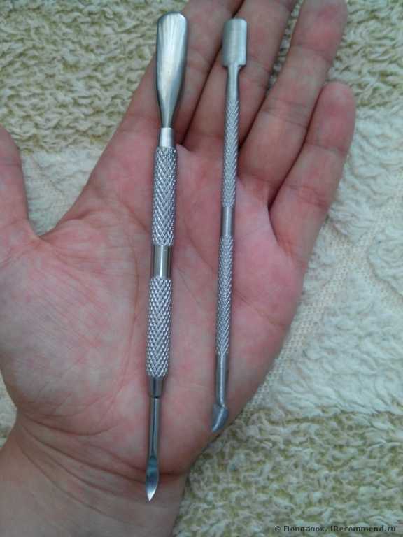 Кусачки Aliexpress    Stainless Steel Nail Tool Cuticle Nipper Spoon Cuticle Pusher Remover Cutter Clipper - фото