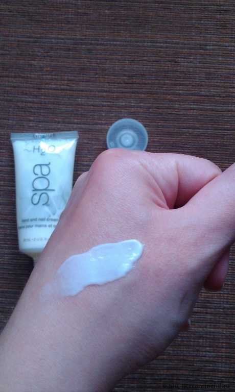 Крем для рук и ногтей H2O SPA hand and nail cream - фото