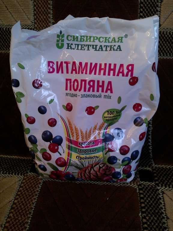 Сибирская клетчатка Витаминная поляна - фото