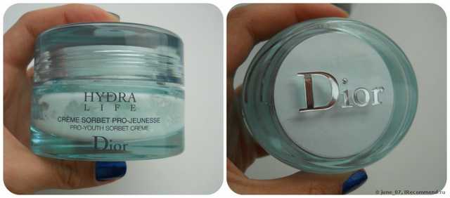 Крем для лица Dior Крем для лица Dior крем для нормальной и комбинированной кожи Dior Hydra Life Creme Sorbet Pro-Jeunesse - фото
