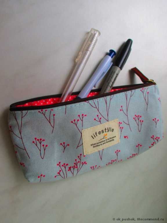 Косметичка Aliexpress   Hot Sale New Flower Floral Pencil Pen Canvas Case Cosmetic Makeup Tool Bag Storage Pouch Purse - фото