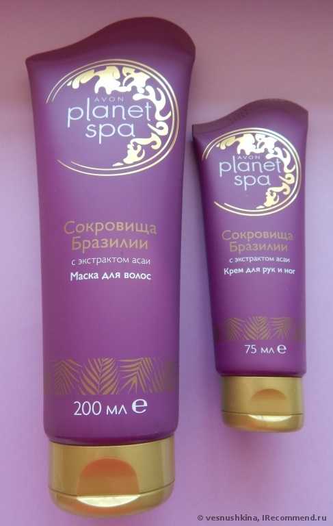 Маска для волос Avon Сокровища Бразилии с экстрактом асаи Planet spa - фото