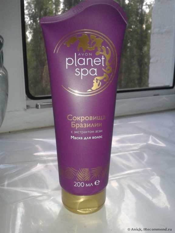 Маска для волос Avon Сокровища Бразилии с экстрактом асаи Planet spa - фото