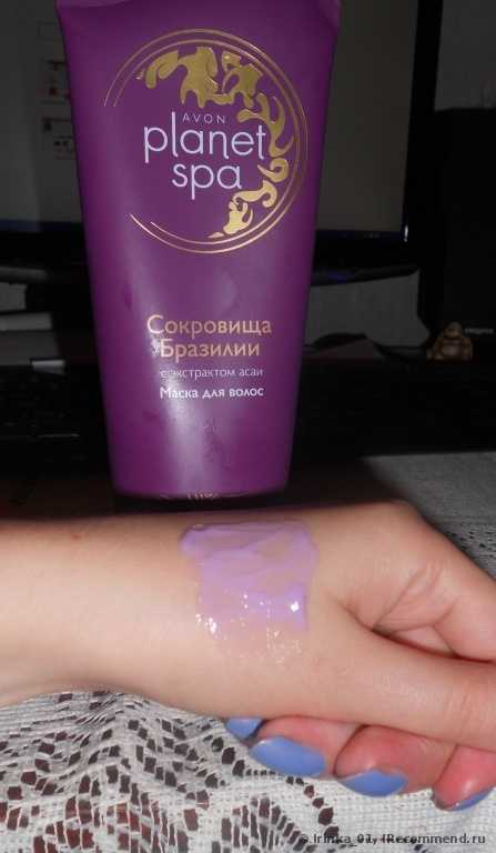 Маска для волос Avon Сокровища Бразилии с экстрактом асаи Planet spa - фото