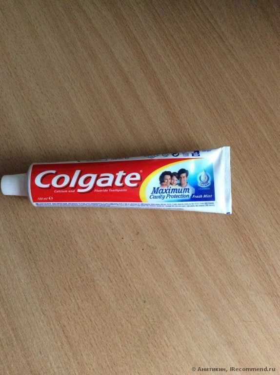 Зубная паста Colgate Максимальная защита от кариеса с жидким кальцием: свежая мята - фото
