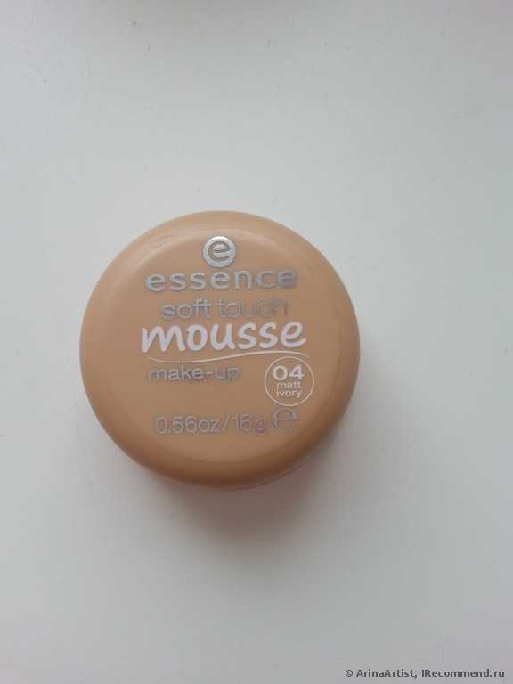 Essence Soft touch mousse make-up.(крышка)