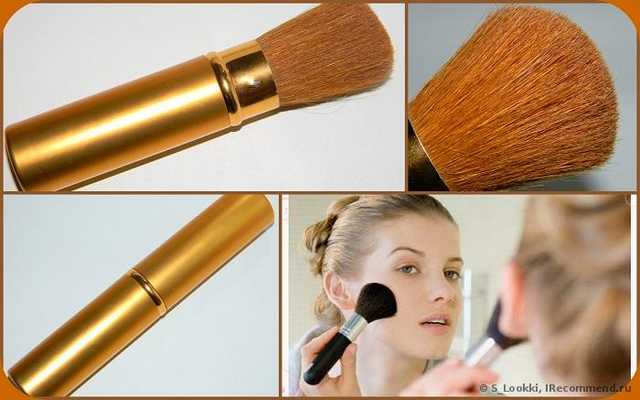Кисть для тональной основы макияжа и консилера QVS perfection brush - фото