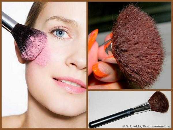 Кисть для тональной основы макияжа и консилера QVS perfection brush - фото