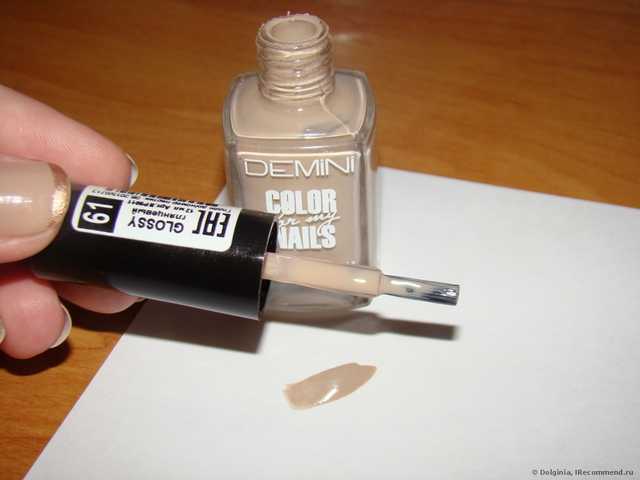 Лак для ногтей Demini COLOR for my NAILS - фото