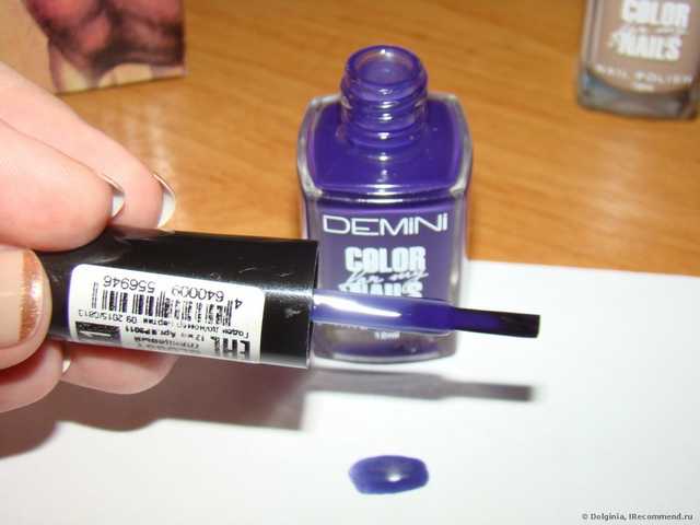 Лак для ногтей Demini COLOR for my NAILS - фото