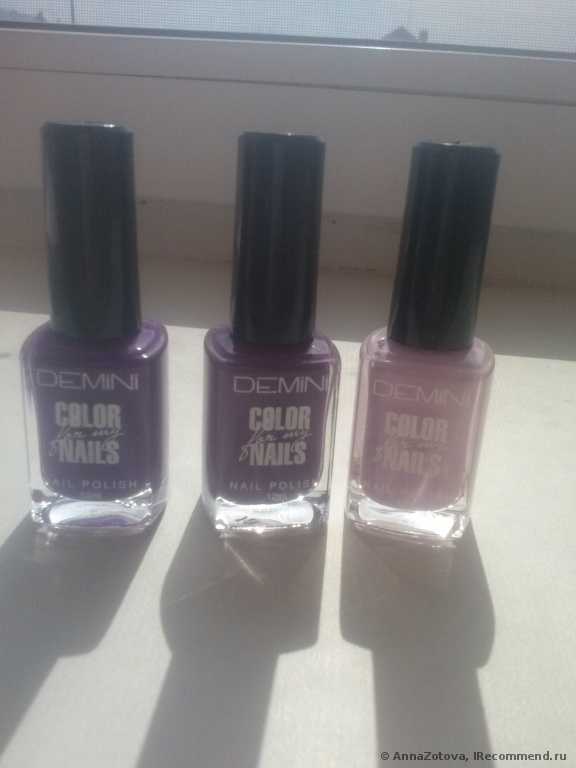Лак для ногтей Demini COLOR for my NAILS - фото