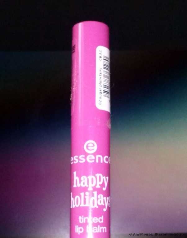 Бальзам для губ Essence Happy holidays Tinted Lip Balm - фото
