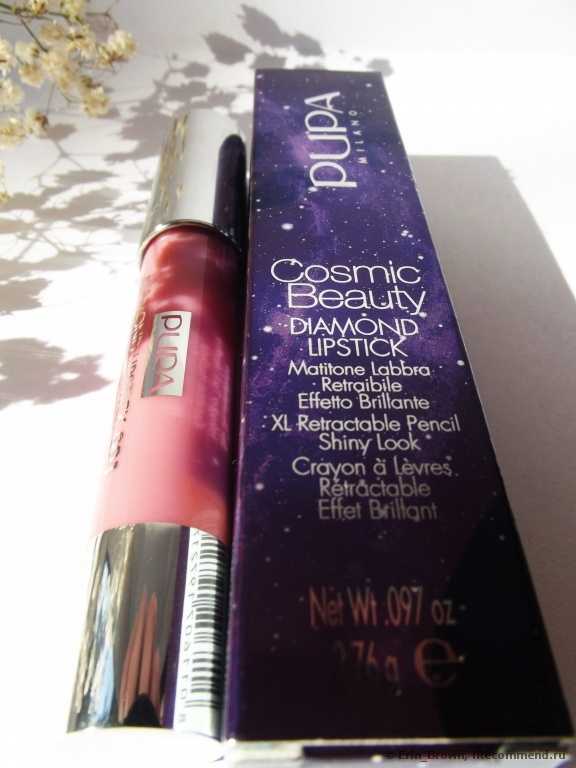 Блеск для губ Pupa COSMIC BEAUTY DIAMOND LIPSTICK Выдвижной Карандаш Для Губ с Эффектом Бриллианта - фото