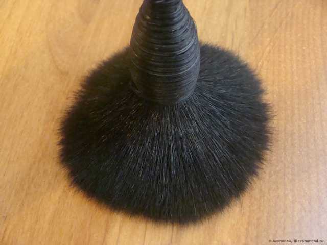 Кисть для макияжа Buyincoins Pro Cosmetic Goat Hair Makeup Rattan Brush Blush Face Powder Foundation - фото