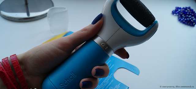 Электрическая роликовая пилка Scholl Velvet Smooth для удаления огрубевшей кожи стоп - фото
