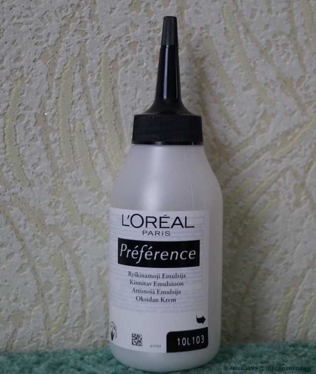 Краска для волос L'Oreal Preference Цвет высокой стойкости - фото