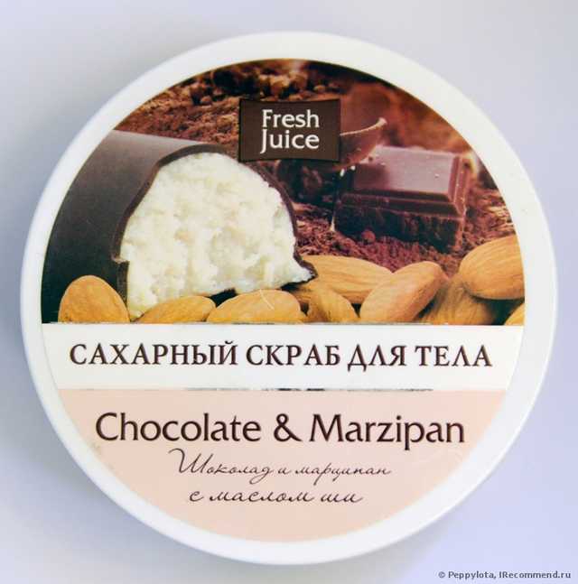 Скраб для тела Fresh Juice Chocolate & Marzipan - фото