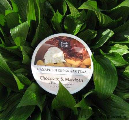 Скраб для тела Fresh Juice Chocolate & Marzipan - фото