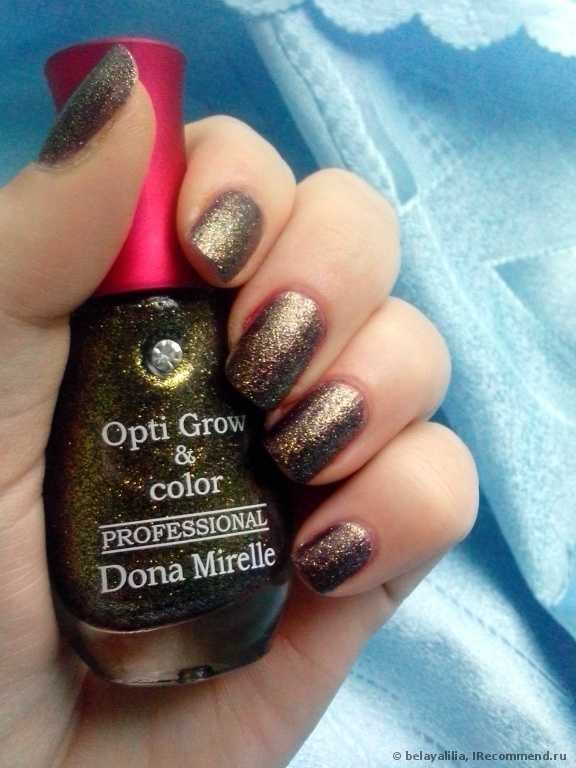 Лак для ногтей DONA MIRELLE Opti Grow Лак ускоряющий рост ногтей. - фото