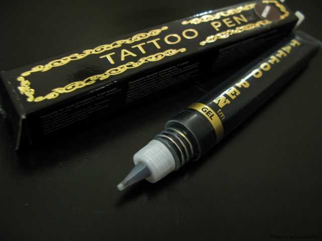 10 причин не покупать TATTOO PEN. Фотографии высокой четкости, детально показывающие весь этот кошмар.