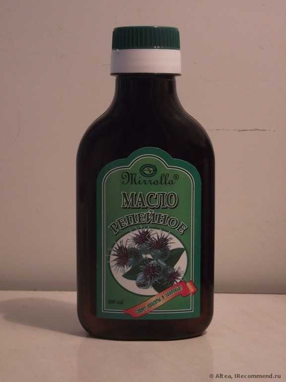 Масло репейное для волос Мирролла - фото