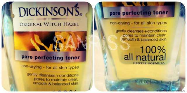 Тоник  Dickinson Brands Original Witch Hazel, Pore Perfecting Toner - фото