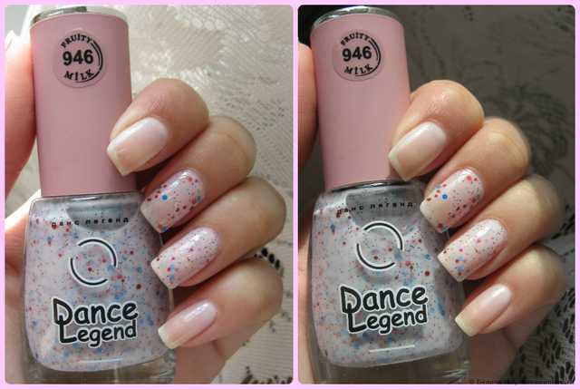 Лак для ногтей Dance legend FRUITY MILK - фото