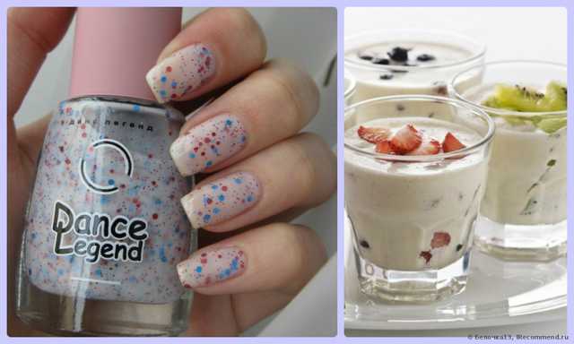 Лак для ногтей Dance legend FRUITY MILK - фото