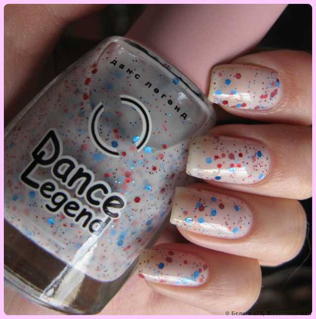 Лак для ногтей Dance legend FRUITY MILK - фото