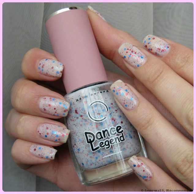 Лак для ногтей Dance legend FRUITY MILK - фото