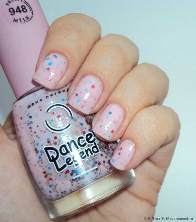 Лак для ногтей Dance legend FRUITY MILK - фото