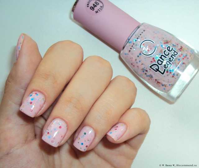 Лак для ногтей Dance legend FRUITY MILK - фото