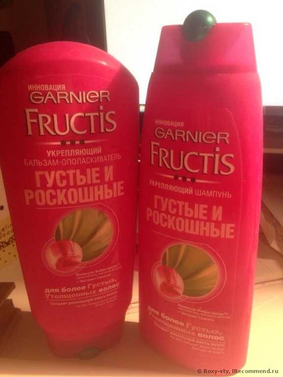 Шампунь Fructis Густые и Роскошные - фото