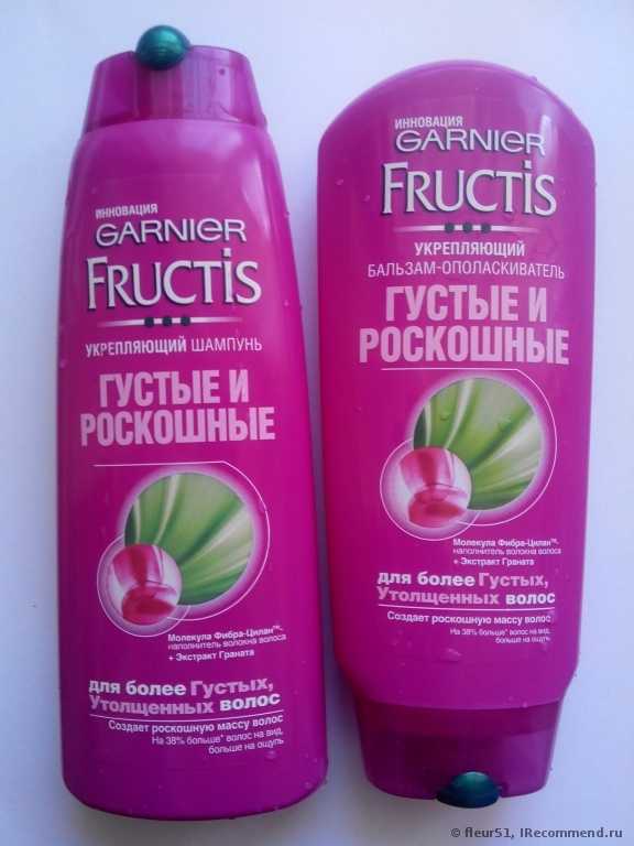 Шампунь Fructis Густые и Роскошные - фото