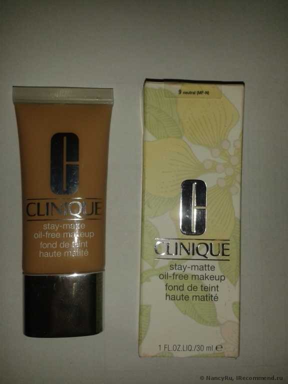 Матирующий тональный крем CLINIQUE Clinique Stay-matte oil-free makeup - фото