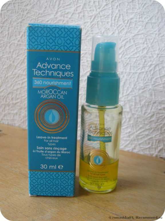 Сыворотка для волос Avon Всесторонний уход Питательная с аргановым маслом - фото