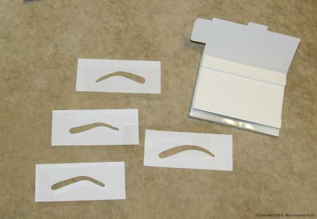 Трафареты для бровей E.L.F. для придания формы / Essentials Eyebrow Stencil - фото