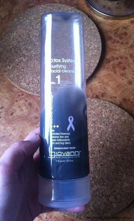 Гель для умывания Giovanni D:tox System Purifying Facial Cleanser Step 1 - фото