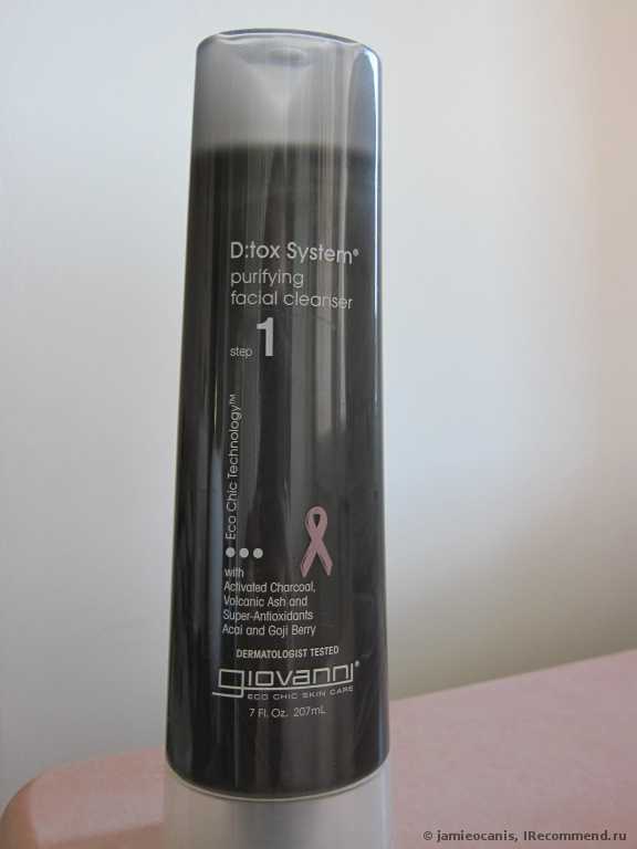 Гель для умывания Giovanni D:tox System Purifying Facial Cleanser Step 1 - фото