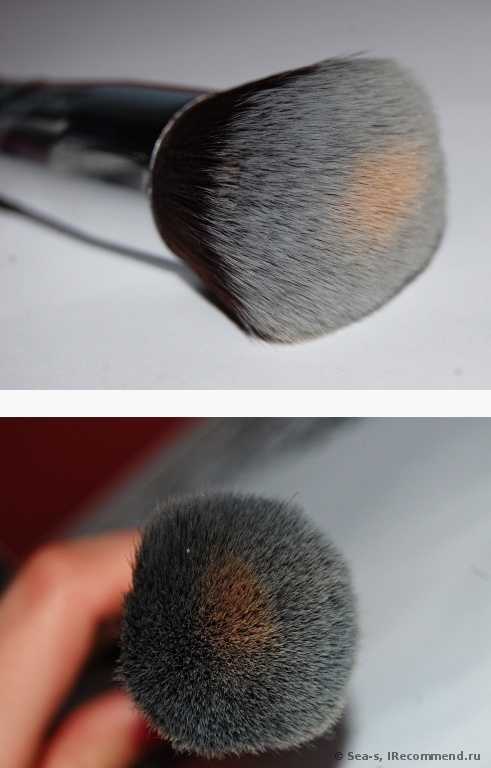 Кисть для нанесения тональной основы Aliexpress   Professional Synthetic Kabuki H1135A Single Makeup Cosmetic Brush Fshow - фото